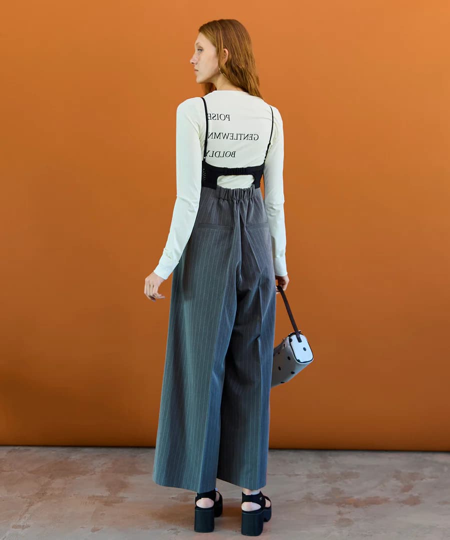 MAISON SPECIAL（メゾンスペシャル）｜Crochet Bustier Jumpsuit