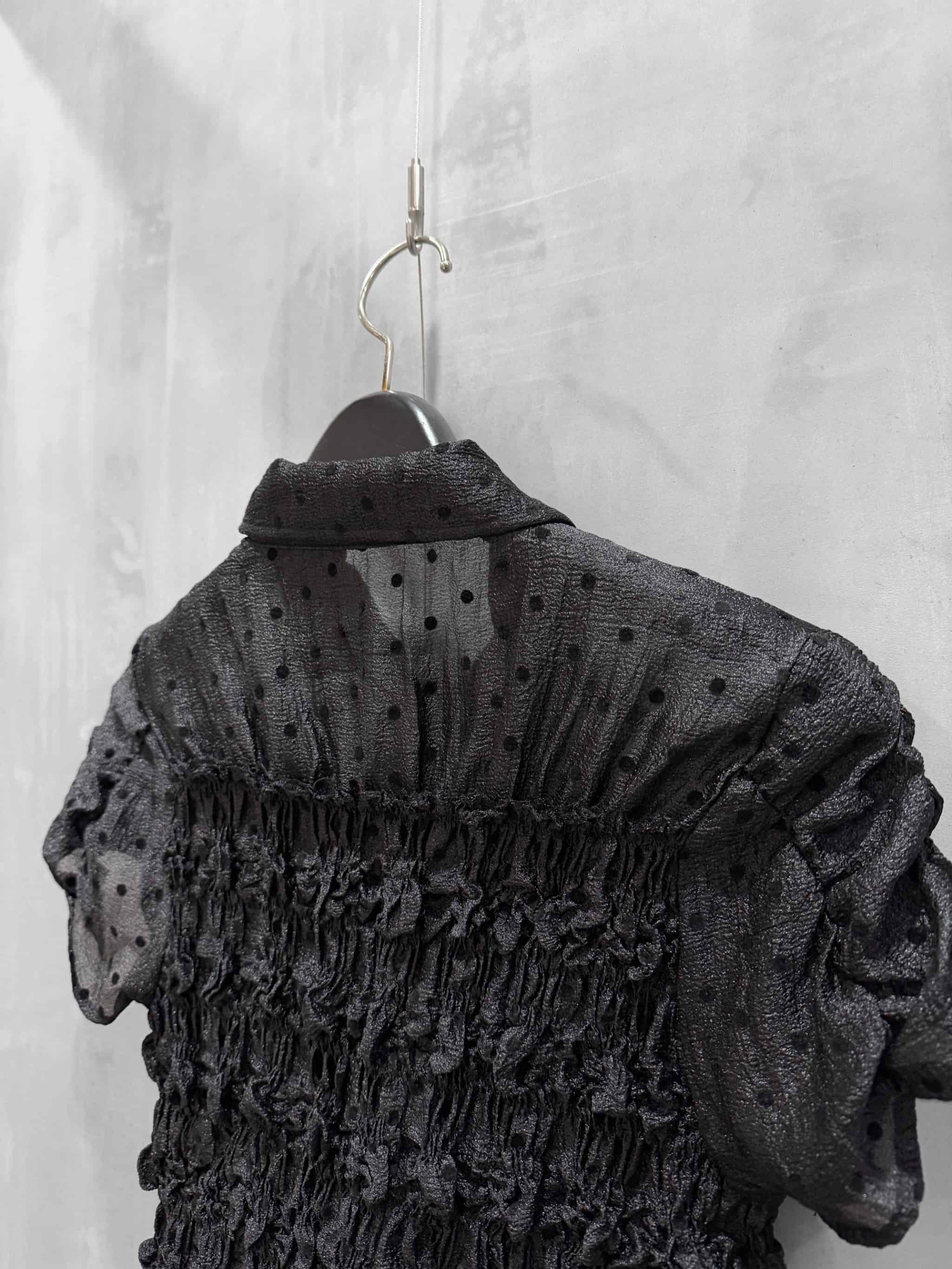 MAISON SPECIAL（メゾンスペシャル）｜Shirring French Sleeve Shirt