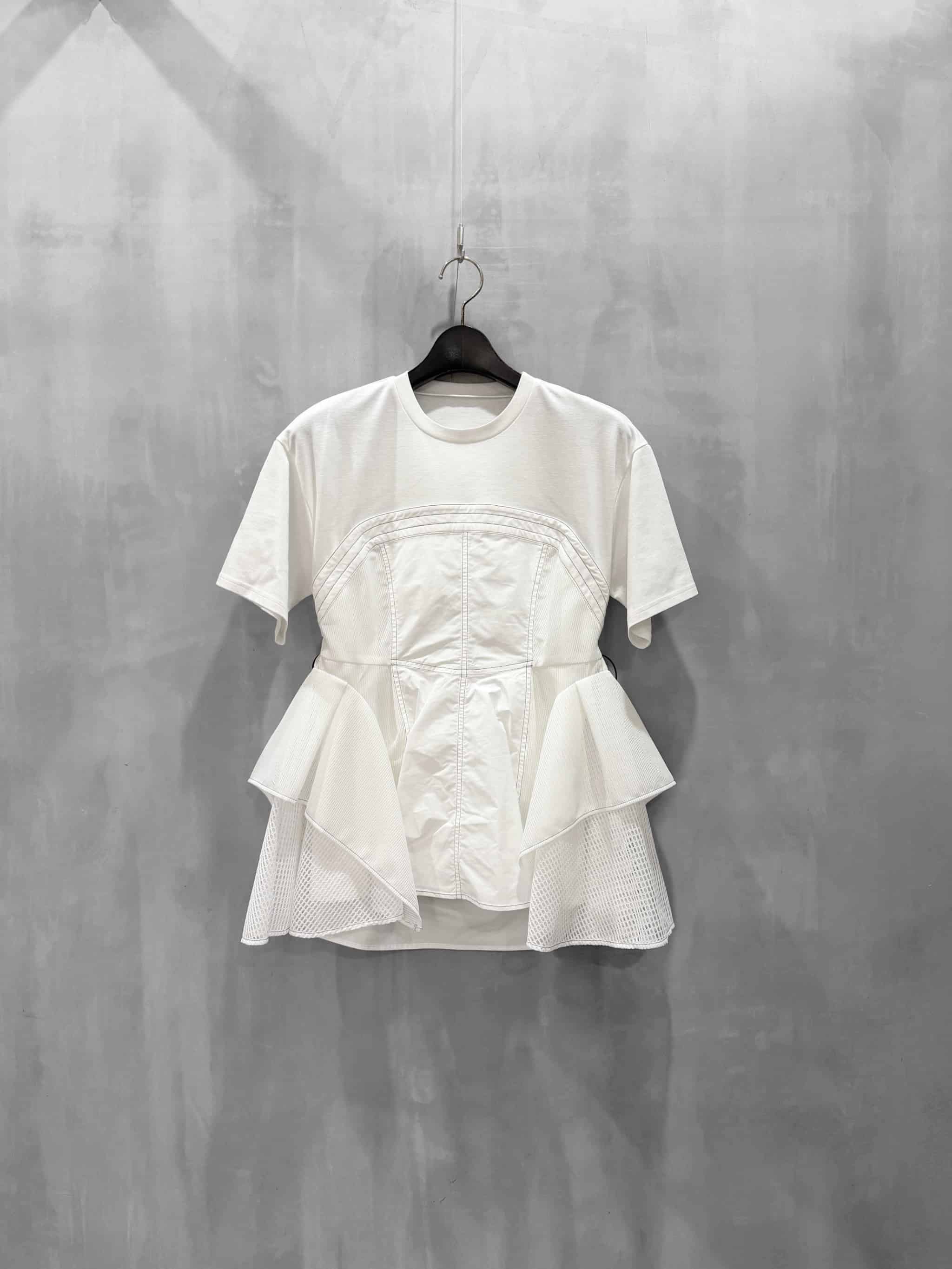 MAISON SPECIAL（メゾンスペシャル）｜Mesh Docking T-Shirt 