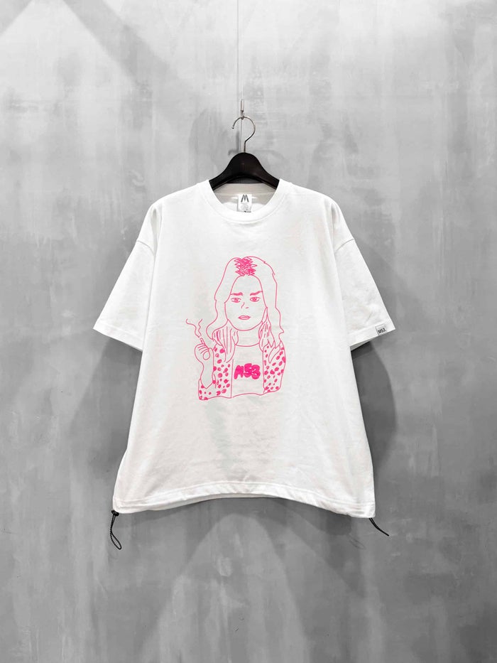 M53.(エムゴーサン)|KATE DRAW CORD T-SHIRT|MC-108K
