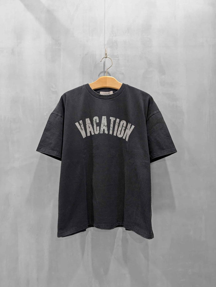 【20%OFFセール】trois(トロワ)|ピグメント ロゴTシャツ|T261-82065