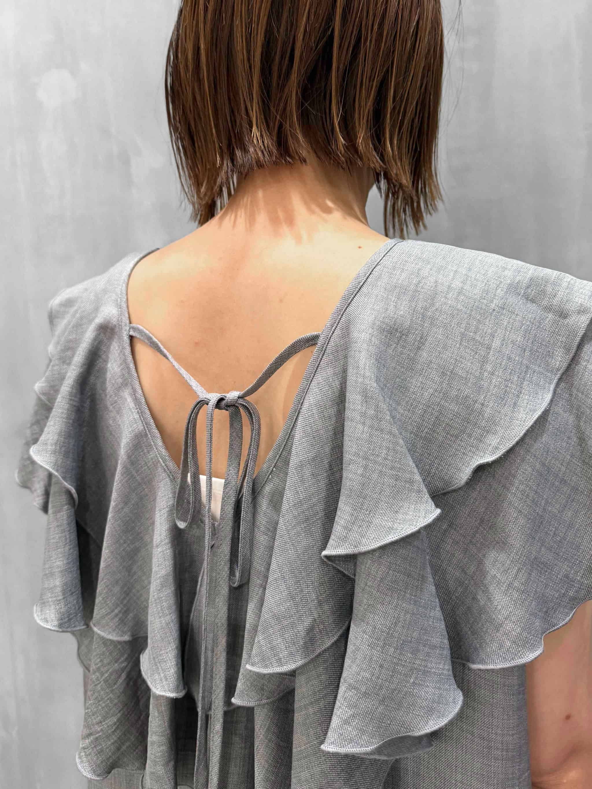 CYAN TOKYO（シアントーキョー）｜layer frill french tops｜601481