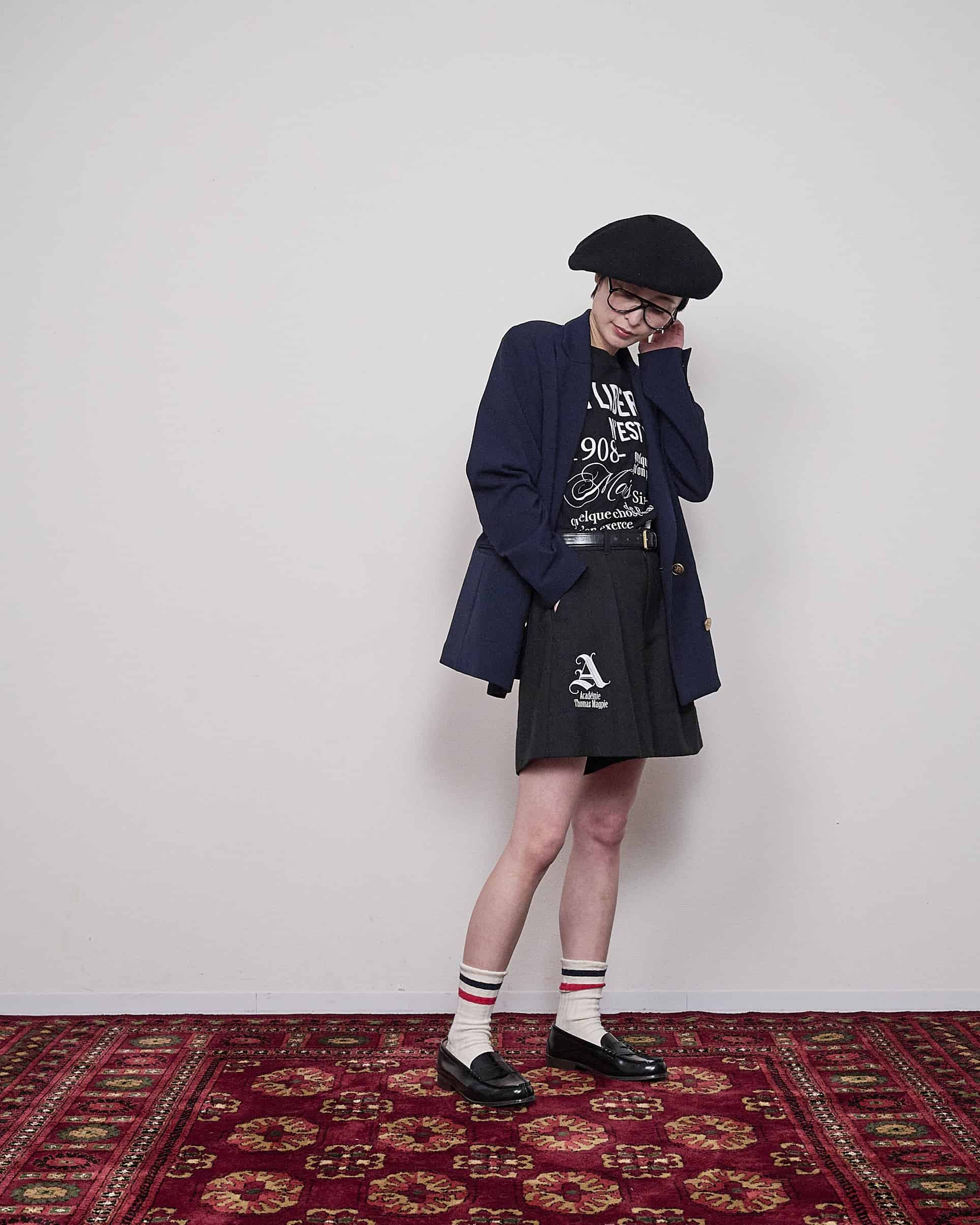 10月入荷予定】THOMAS MAGPIE（トーマスマグパイ）｜T/R Stripe shorts
