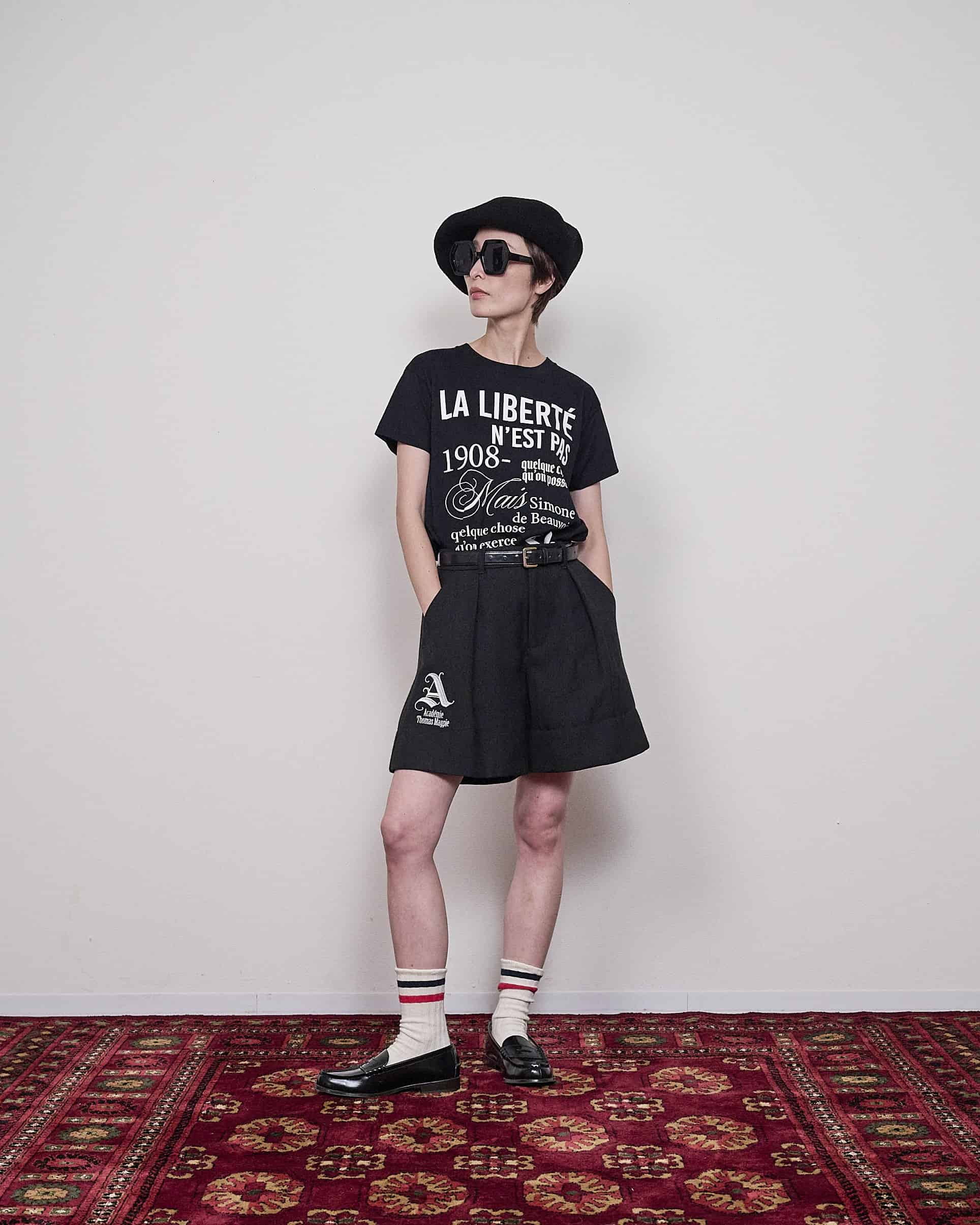 10月入荷予定】THOMAS MAGPIE（トーマスマグパイ）｜T/R Stripe shorts
