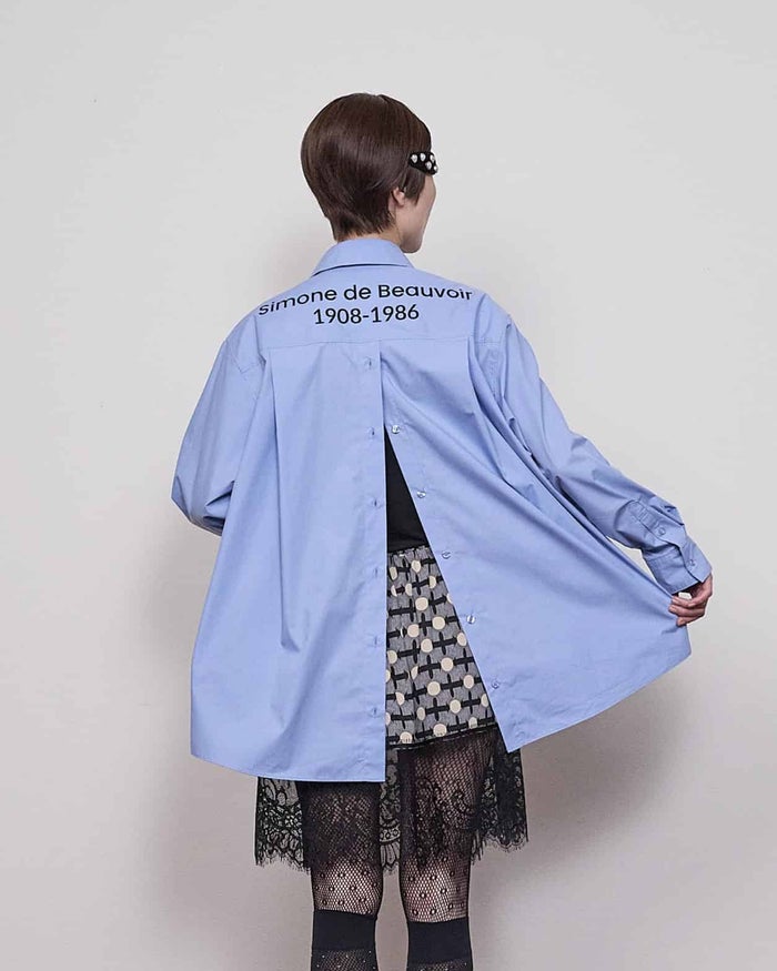 THOMAS MAGPIE(トーマスマグパイ)|T/C Broad Shirt|2264131