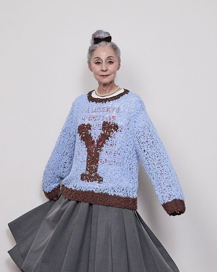 THOMAS MAGPIE(トーマスマグパイ)|Hand Knit Plain Stitch「Y」|2264755