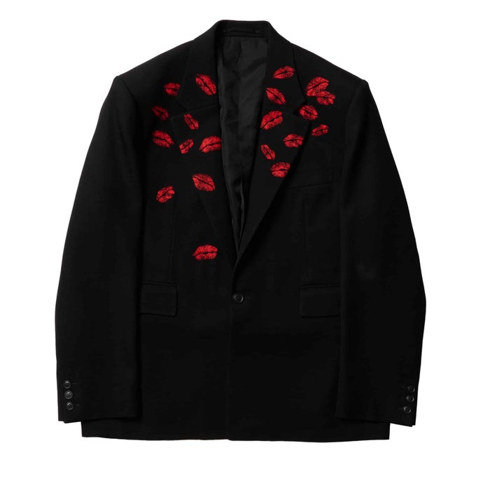 doublet(ダブレット)|KISS MARK EMBROIDERED TAILORED JACKET|27SS07JK094