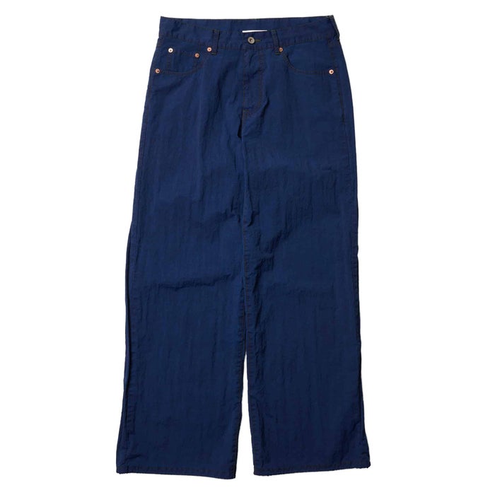 doublet(ダブレット)|RECYCLED INDIGO DYED NYLON PANTS|27SS04PT390