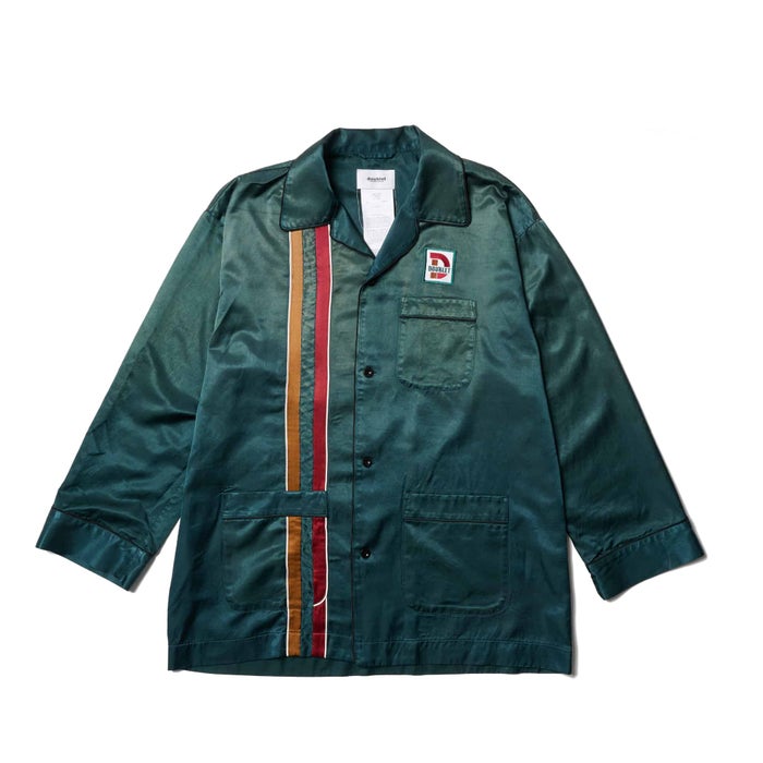 doublet(ダブレット)|OPEN 24 HOURS SATIN PAJAMA SHIRT|27SS15SH186