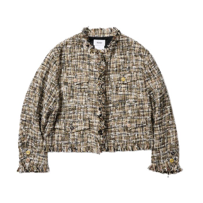 doublet(ダブレット)|MULTI-FIBER TWEED JACKET|27SS42BL289
