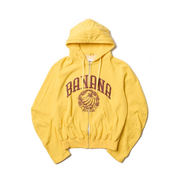 doublet(ダブレット)|BANANA FIBER ZIP-UP HOODIE|27SS32CS475