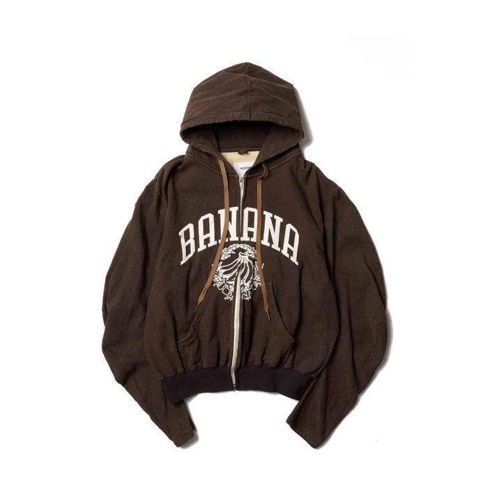 doublet(ダブレット)|BANANA FIBER ZIP-UP HOODIE|27SS32CS475-1