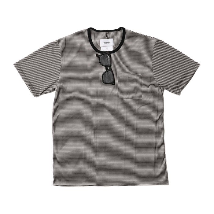 doublet(ダブレット)|AIRxCHARCOAL BORDER T-SHIRT|27SS01CS464