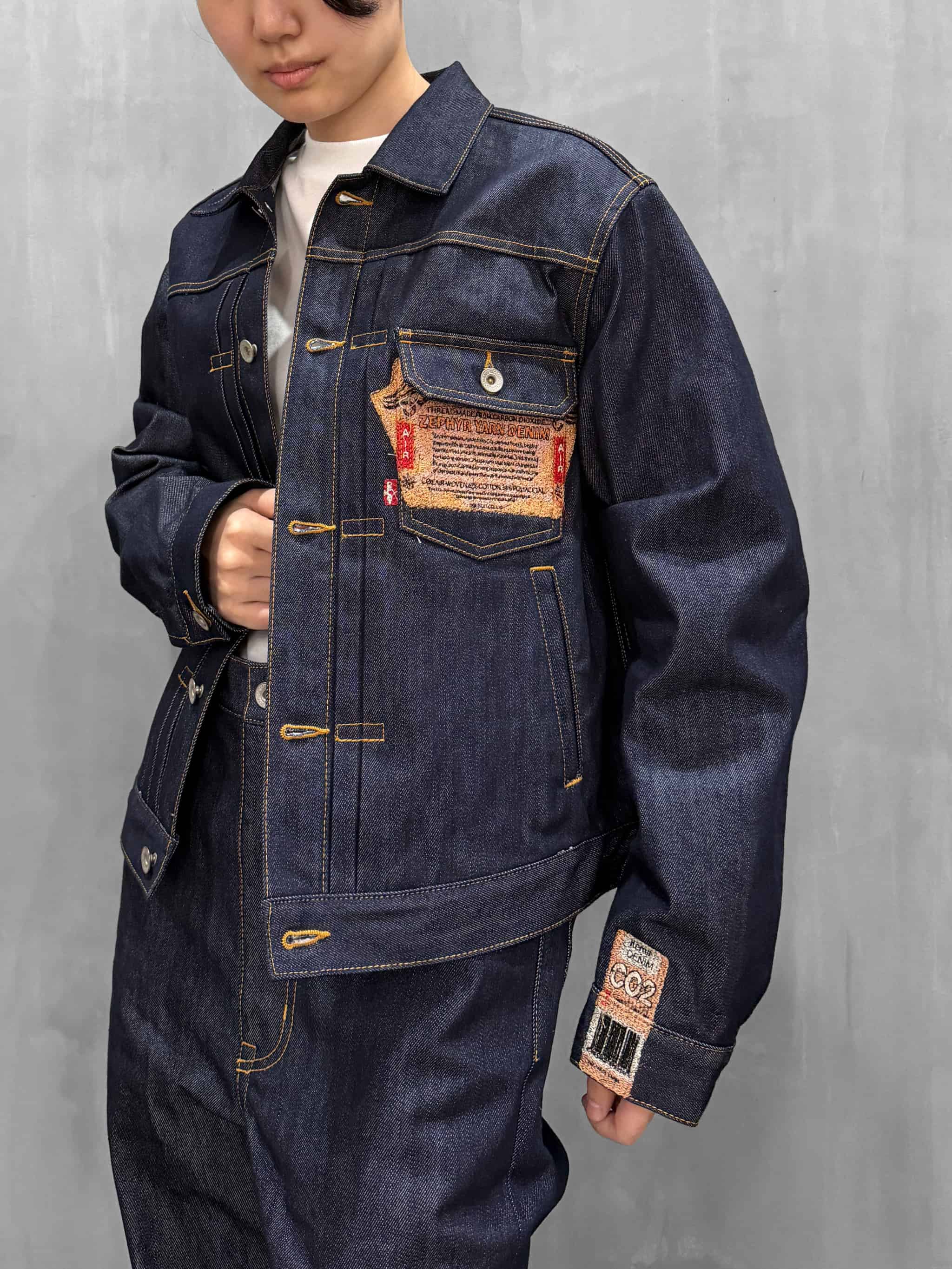 doublet（ダブレット）｜AIR YARN RAW DENIM JACKET｜26AW10BL265