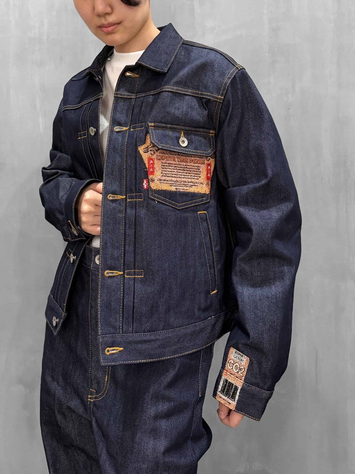 doublet(ダブレット)|AIR YARN RAW DENIM JACKET|26AW10BL265