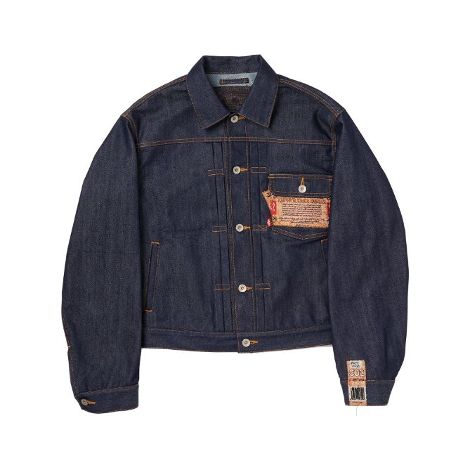 【8月入荷予定】doublet(ダブレット)|AIR YARN RAW DENIM JACKET|26AW10BL265
