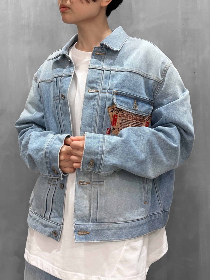 doublet(ダブレット)|AIR YARN RAW DENIM JACKET|26AW10BL265-1
