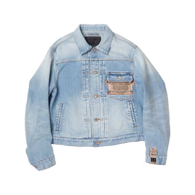 【8月入荷予定】doublet(ダブレット)|AIR YARN RAW DENIM JACKET|26AW10BL265-1