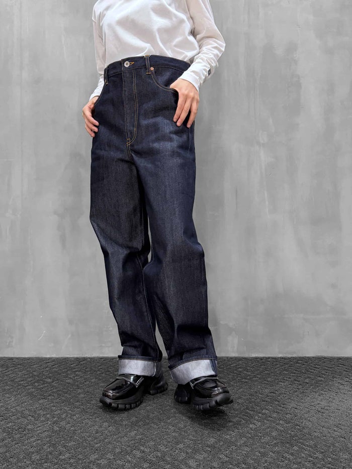 doublet(ダブレット)|AIR YARN RAW DENIM PANTS|26AW10PT363