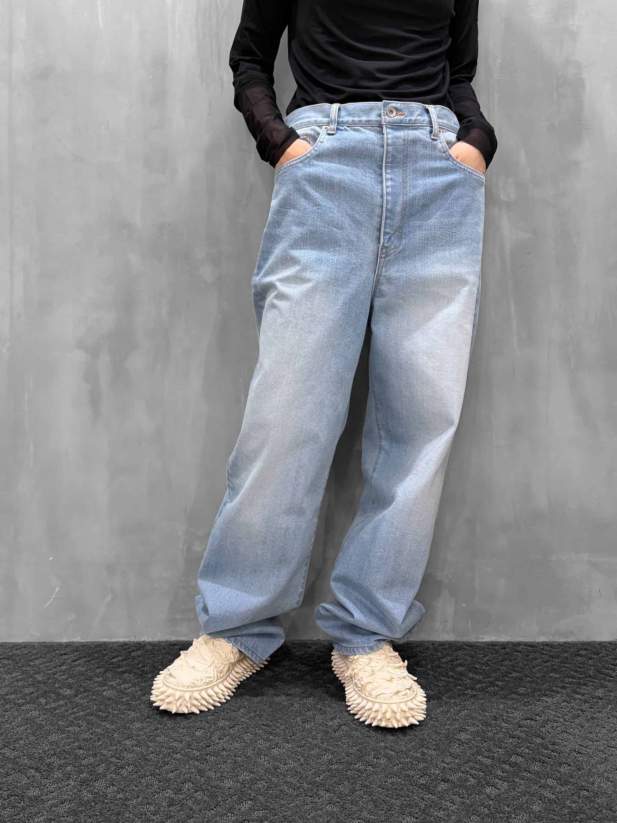 doublet（ダブレット）｜AIR YARN RAW DENIM PANTS｜26AW10PT363-1