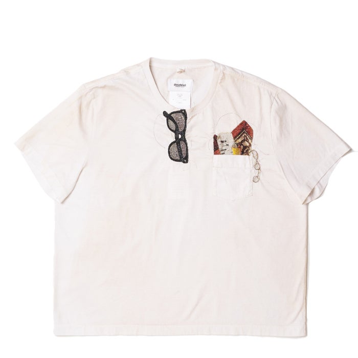 doublet(ダブレット)|TROMPE L'OEIL EMBROIDERY T-SHIRT|26AW43CS459