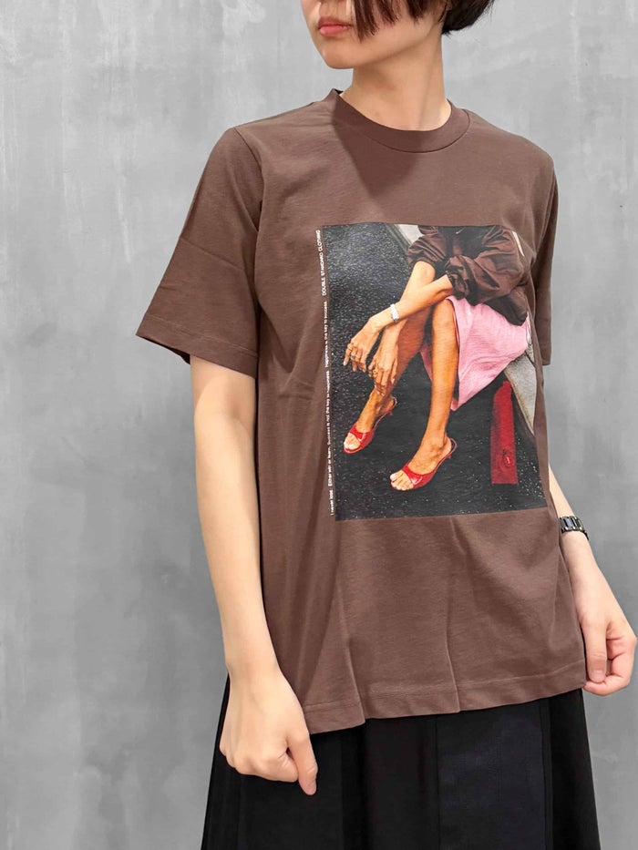 DOUBLE STANDARD CLOTHING(ダブルスタンダードクロージング)|フォトプリントTシャツ|0208-240-263