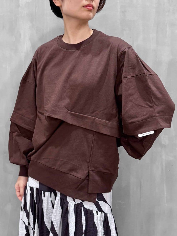 MARECHAL TERRE(マルシャルテル)|タックロングTシャツ|ZMT264CT303