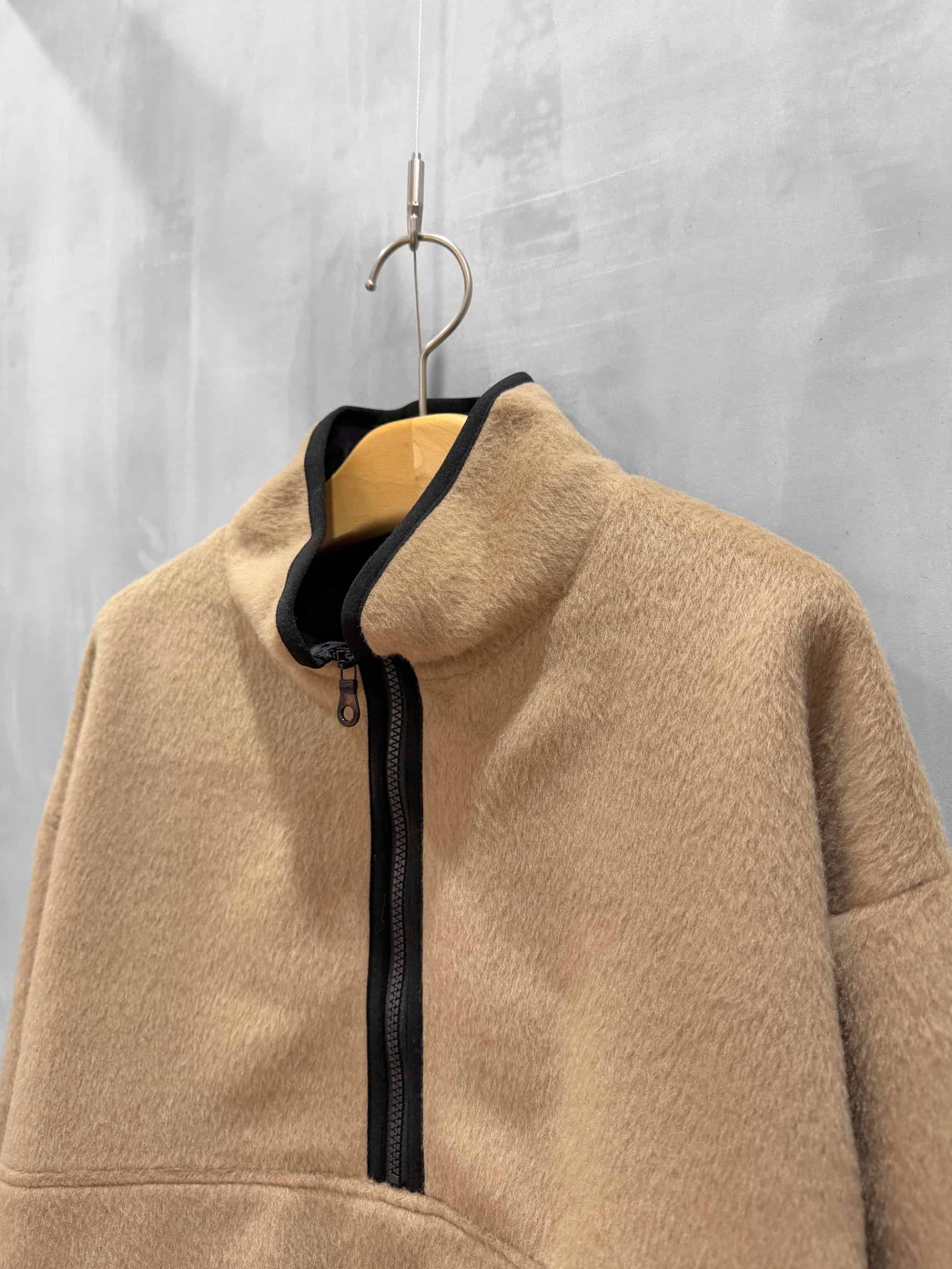 YENN（イェン）｜SHAGGY HALF ZIP JK｜Y254-41126-4 | MFG WEBSTORE