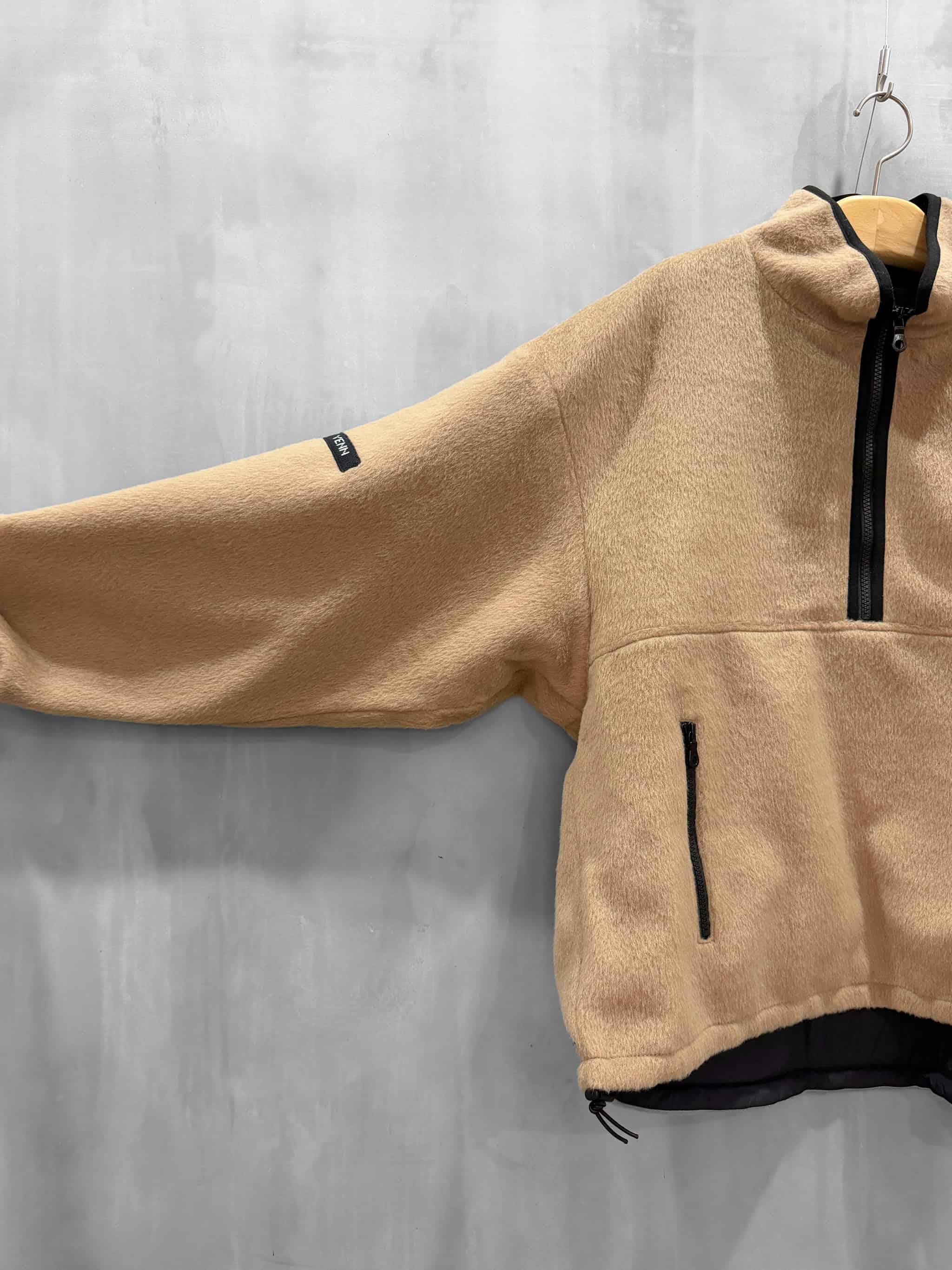 YENN（イェン）｜SHAGGY HALF ZIP JK｜Y254-41126-4 | MFG WEBSTORE