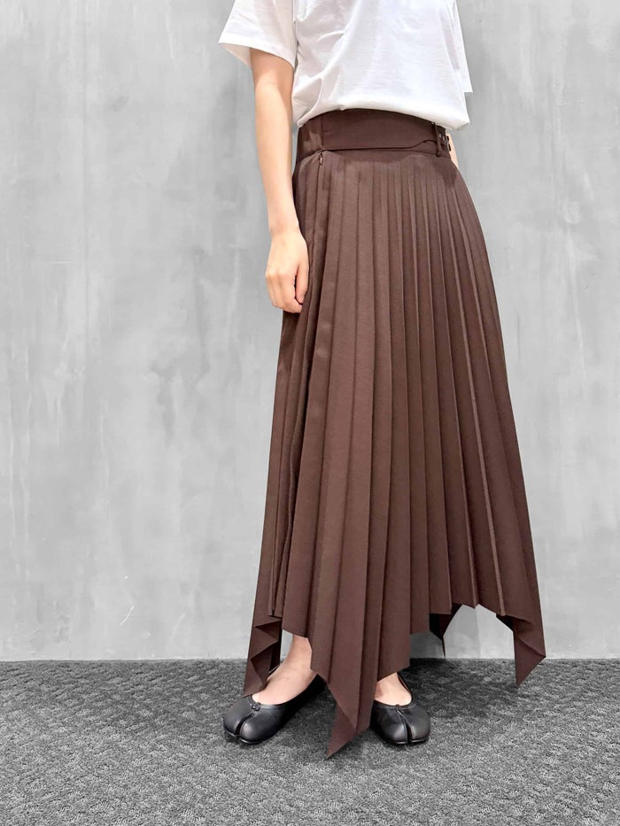 EZUMi(エズミ)|Eliza Pleats Skirt|YEAW26SK01