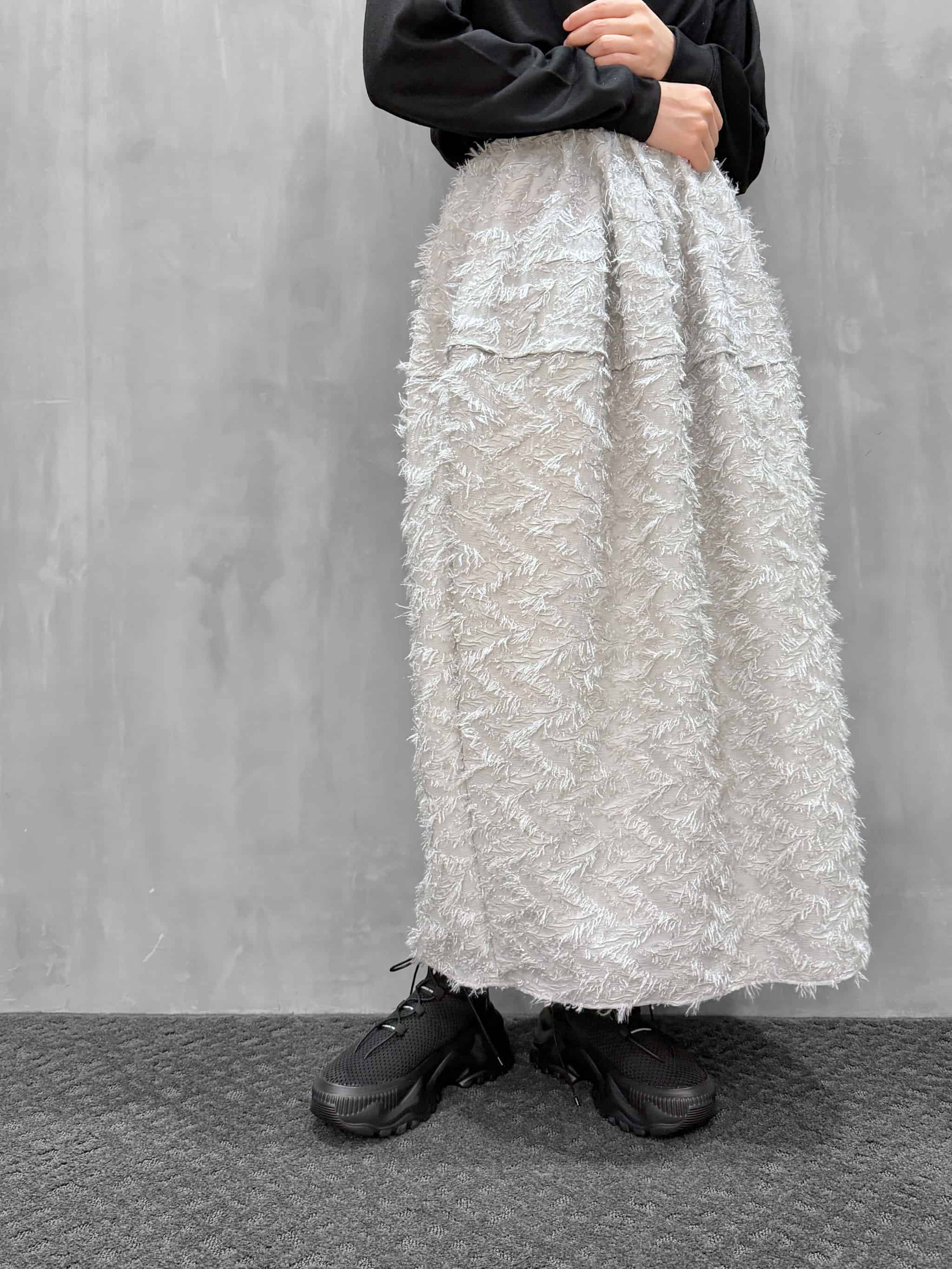 CEaRET（シーレット）｜Jacquard Cocoon Skirt｜263009 | MFG WEBSTORE