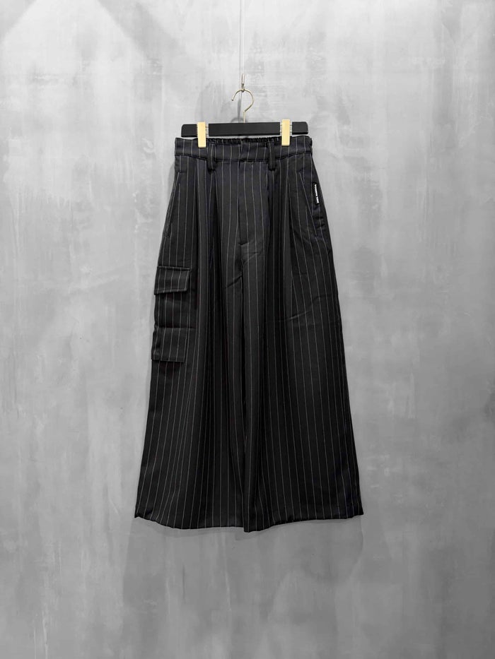 M53.(エムゴーサン)|MILITARY BAGGY PANTS(PIN STRIPE)|MP-061B