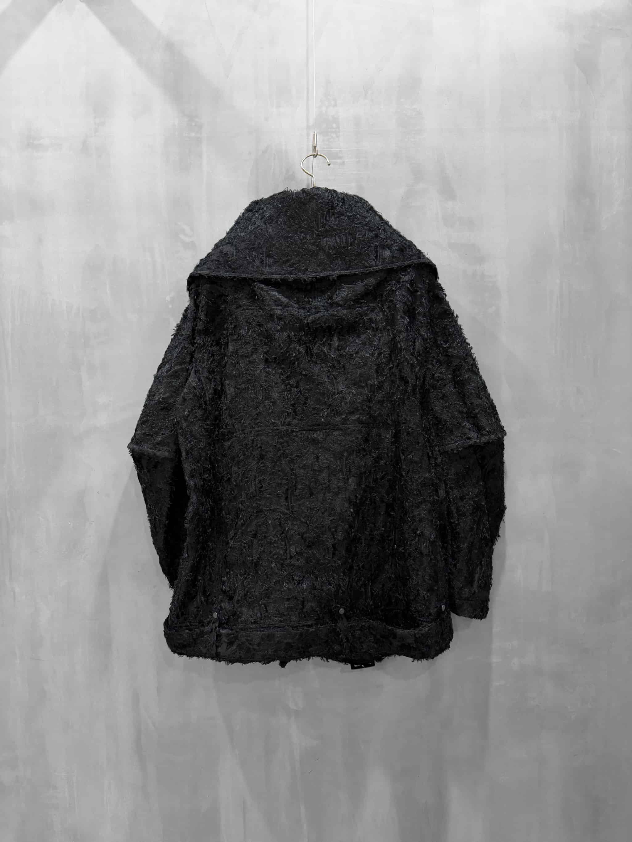 divka（ディウカ）｜Ry/Ny/C Cut Jacquard Biker Jacket｜DK30-SP02