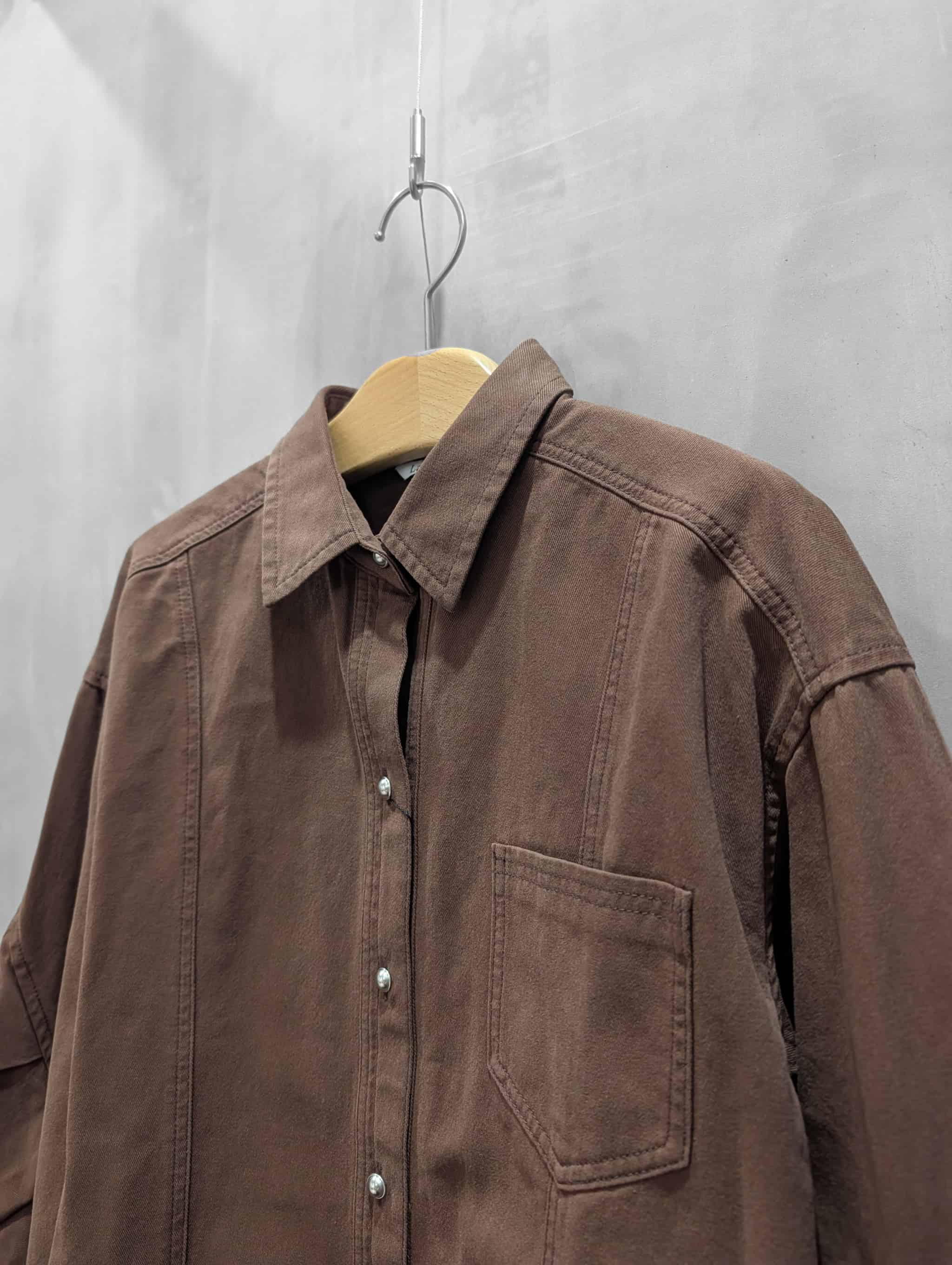 Lallia Mu（ラリア・ムー）｜2wayスリーブデニムシャツ｜2613670 | MFG