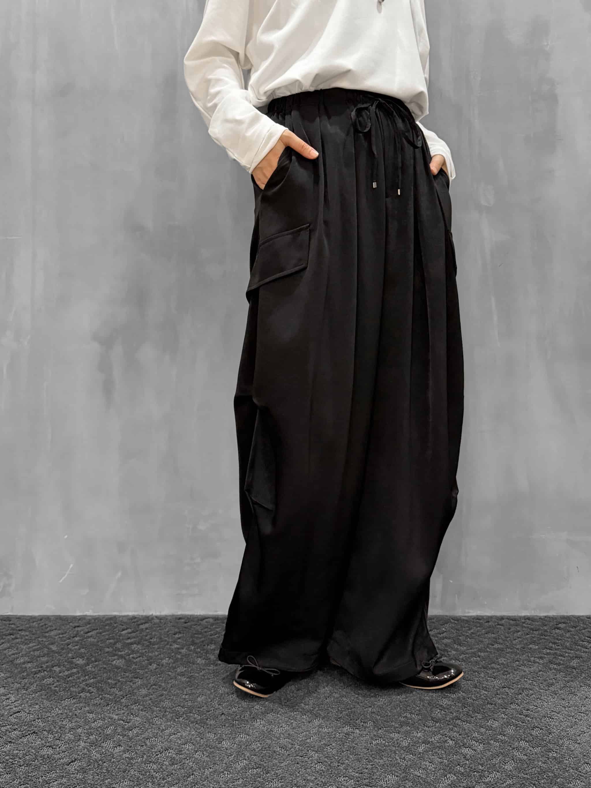 ruxe（ルクス）｜サテンカーゴパンツ｜2633720 | MFG WEBSTORE