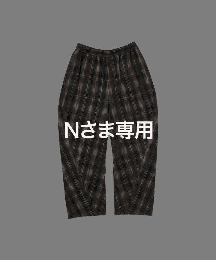 【N様専用】doublet(ダブレット)|DUST FLOCKY PAJAMA PANTS|26AW31PT375
