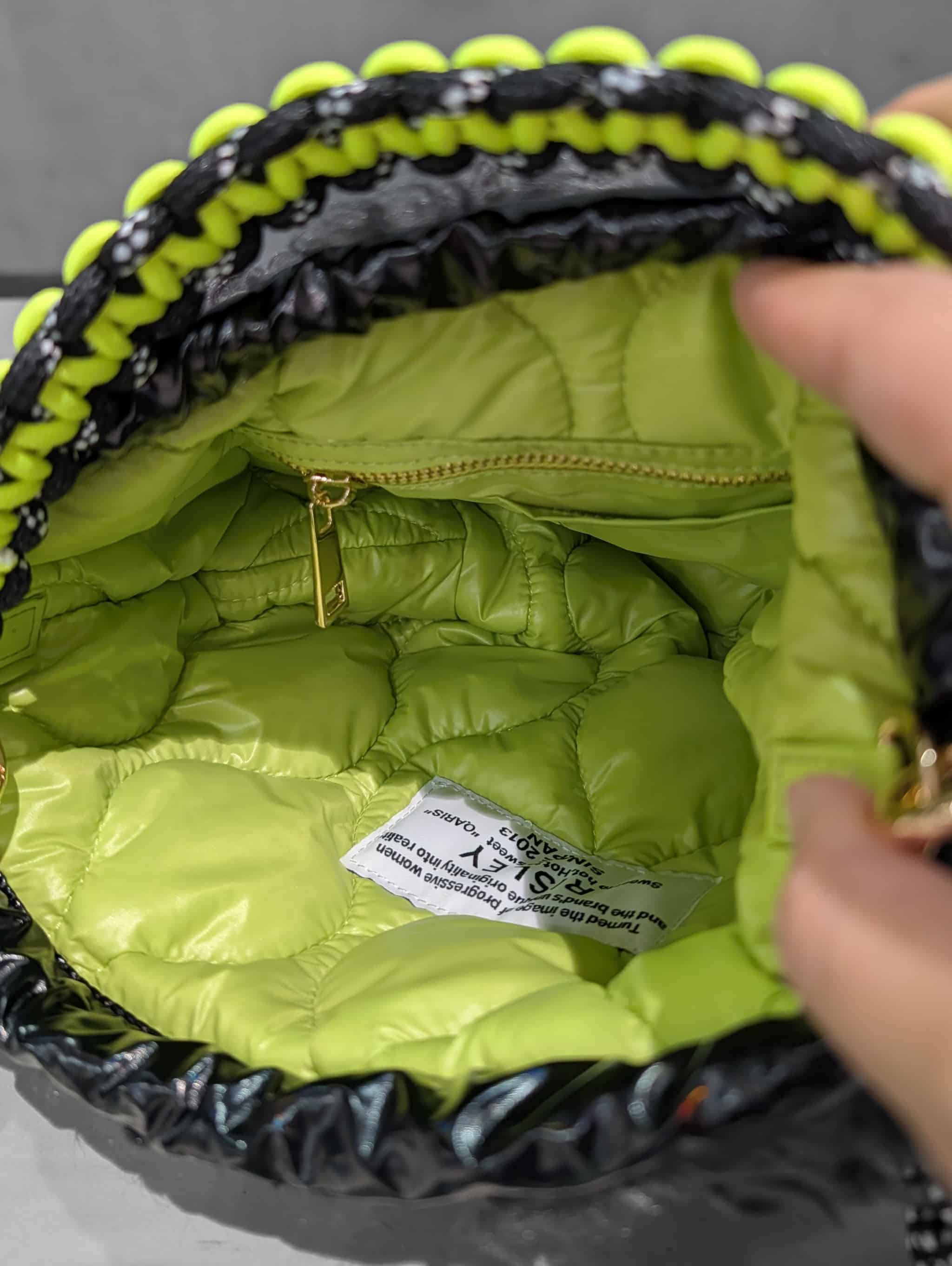 RISLEY（リズレー）｜Reversible eco fur quilting bag｜R2603-RFQ58