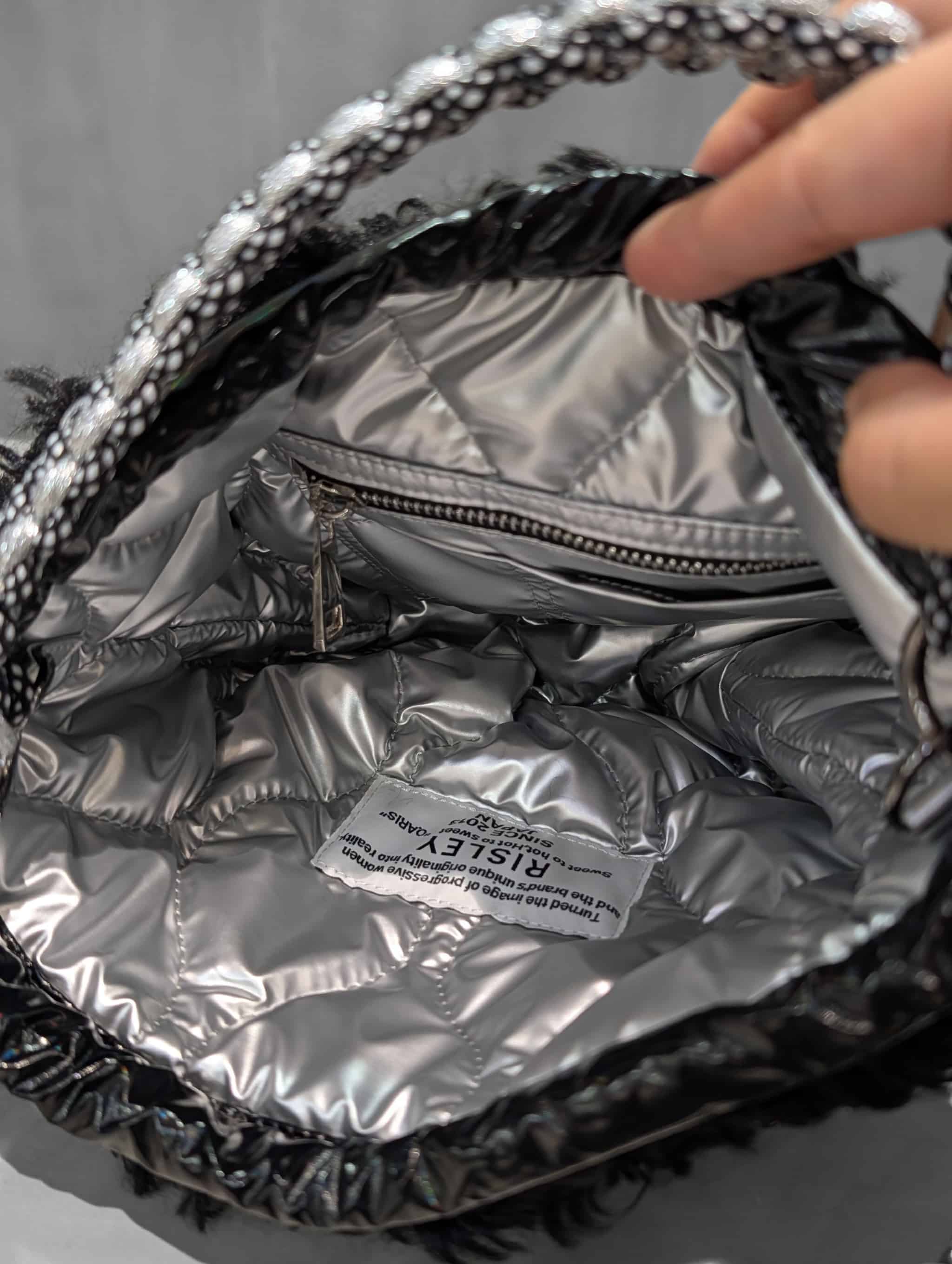 RISLEY（リズレー）｜Reversible eco fur quilting bag｜R2603-RFQ58