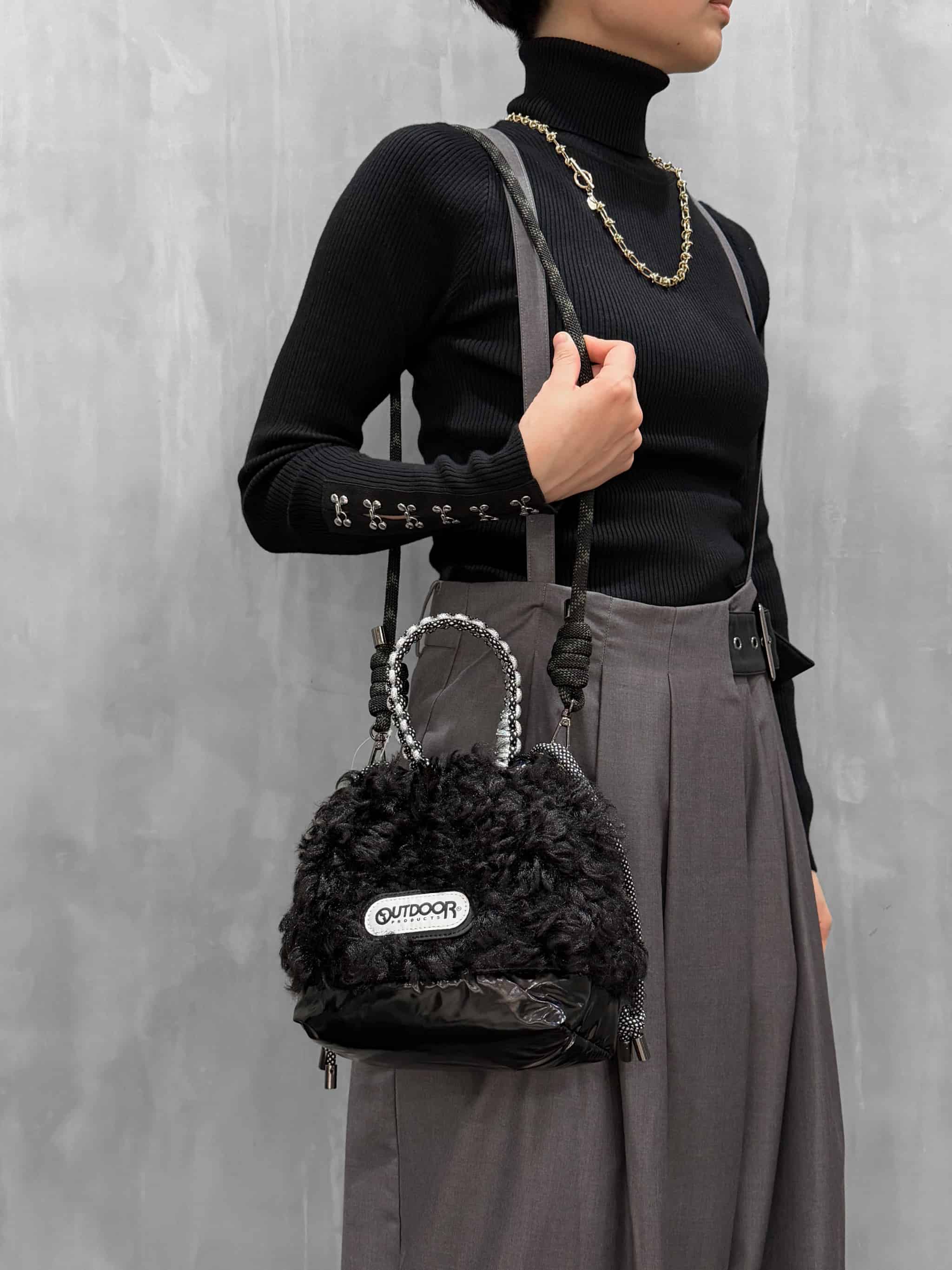 RISLEY（リズレー）｜Reversible eco fur quilting bag｜R2603-RFQ58