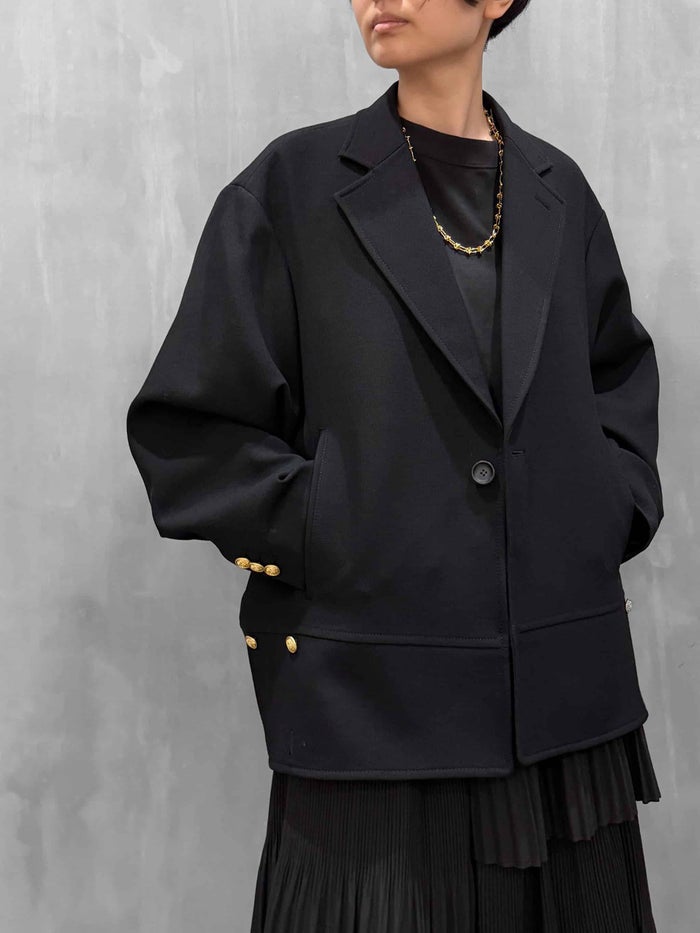 beautiful people(ビューティフルピープル)|double-end wool double cloth tailored jacket|1646101006