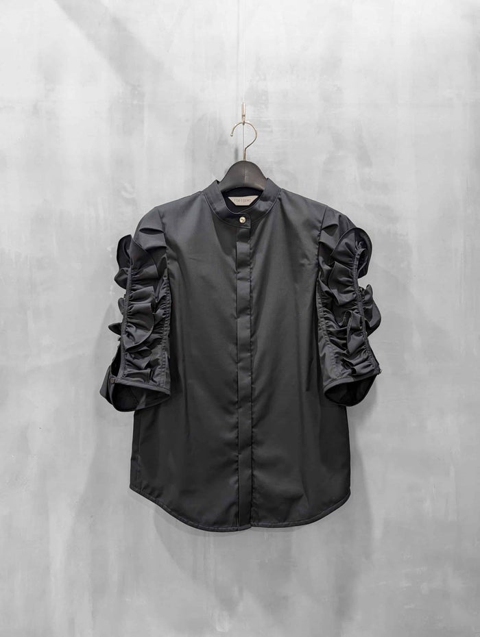 FORFORMO(フォルフォルモ)|Frill Sleeve Shirt|726307