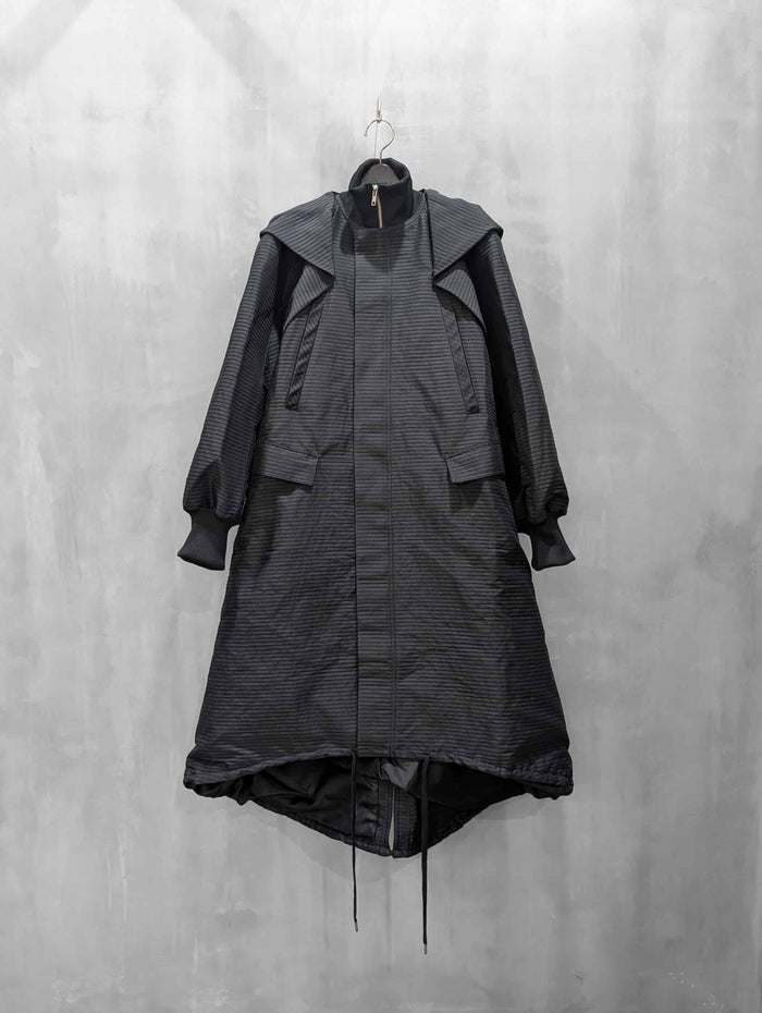 divka(ディウカ)|Memory Border Matelassé Mod Coat|DK30-09-C04
