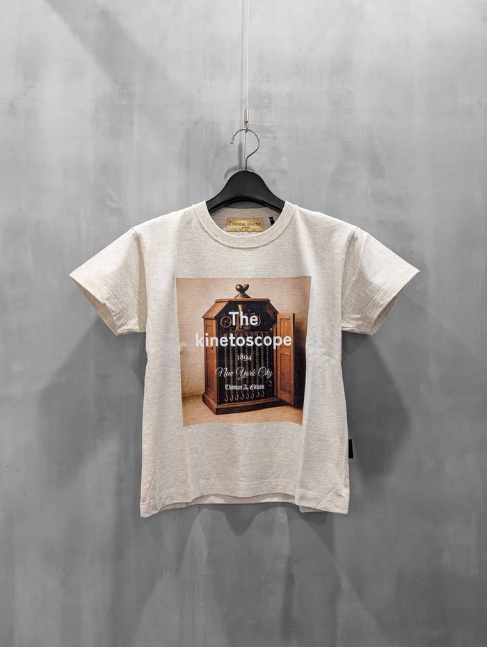 THOMAS MAGPIE(トーマスマグパイ)|40/2 Classic天竺Tシャツ(mini)『The kinetoscope』|2263859