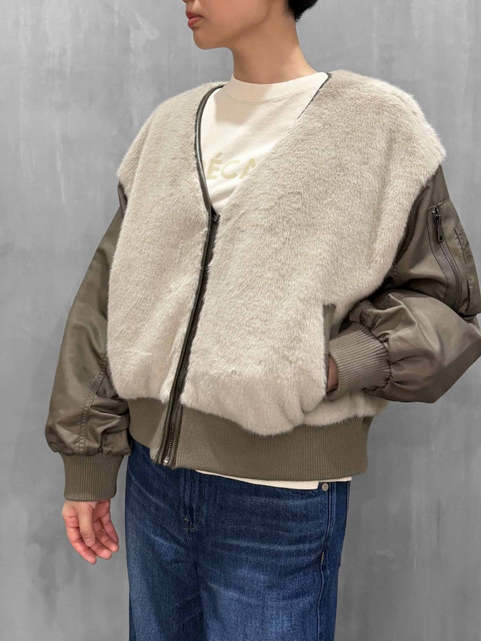 RISLEY(リズレー)|Hybrid fur blouson|R2603-FDB1000