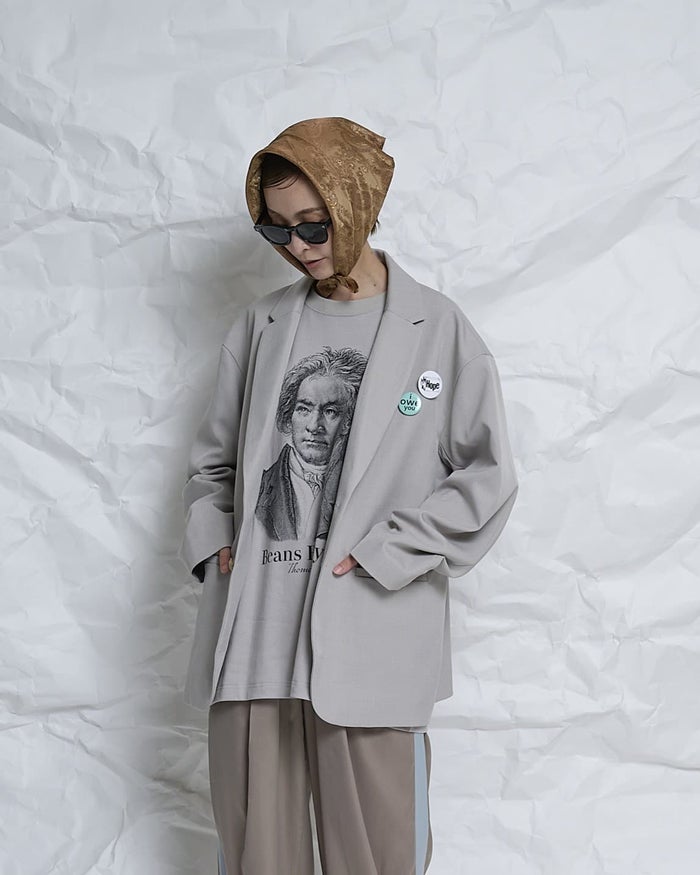 THOMAS MAGPIE(トーマスマグパイ)|T/R Chambray Jacket|2271204