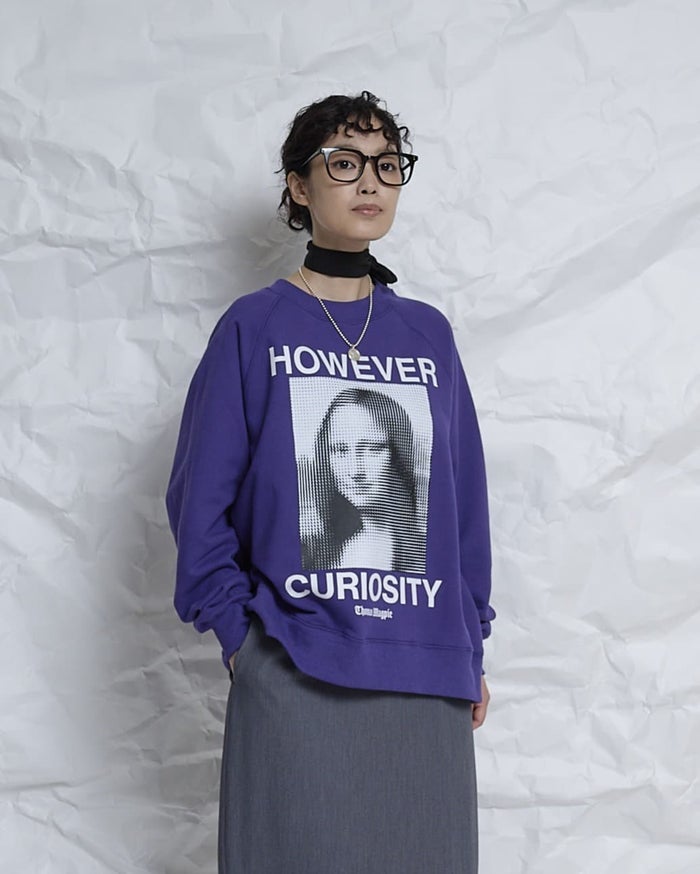 THOMAS MAGPIE(トーマスマグパイ)|C/T Sweat Tops(Small)『HOWEVER CURIOSITY』|2271854