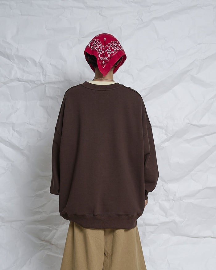 THOMAS MAGPIE(トーマスマグパイ)|C/T Sweat Tops(BIG)無地|2271860