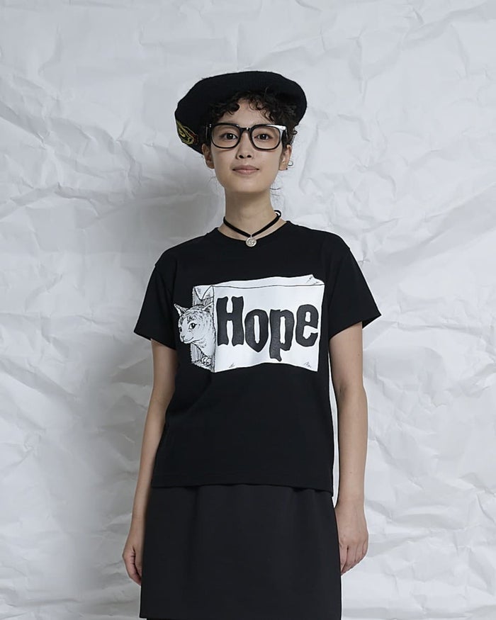 THOMAS MAGPIE(トーマスマグパイ)|30/2スーパー度詰め天竺Tシャツ(mini)『Hope』|2271906