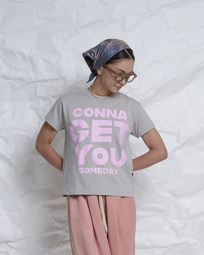 THOMAS MAGPIE(トーマスマグパイ)|30/2スーパー度詰め天竺Tシャツ(mini)『GOONA GET YOU SOMEDAY』|2271908