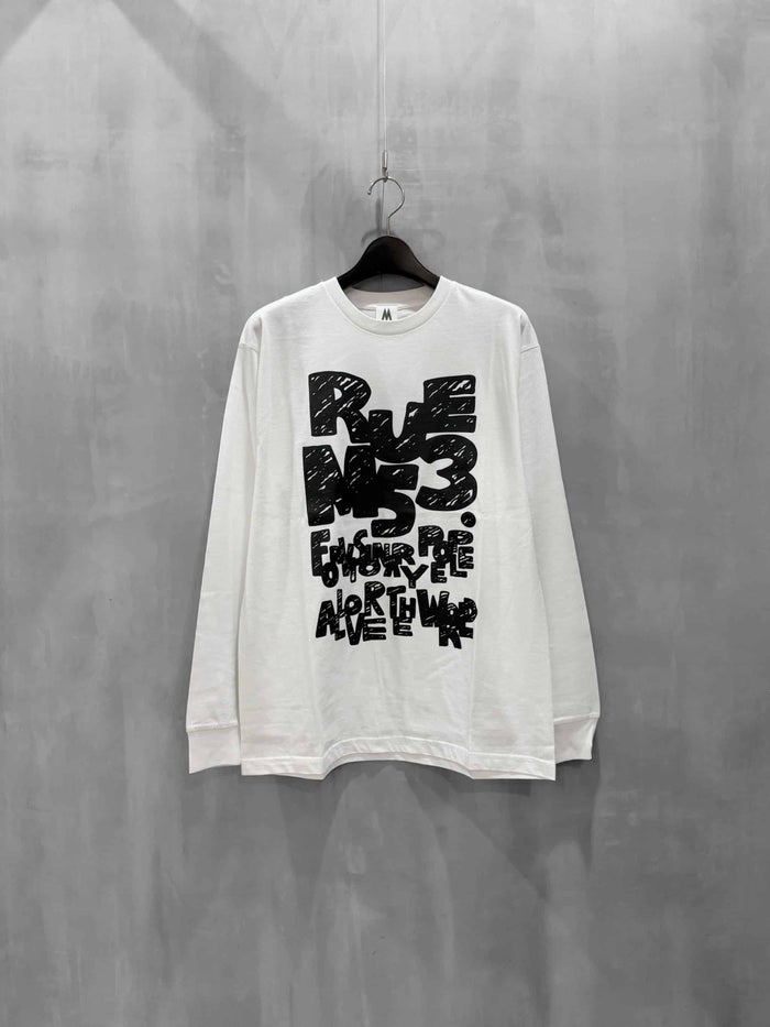 M53.(エムゴーサン)|RUE M53. LONG T-SHIRT|MC-128A